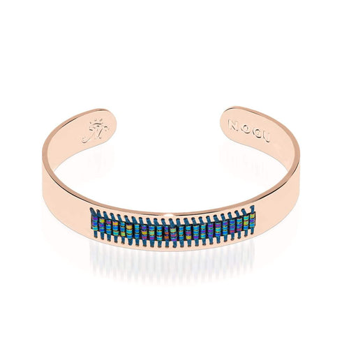 Plage de Manhattan | Or rose 18 carats | Bracelet bohème